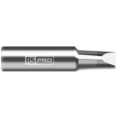 Panne de fer à souder RS PRO RS PRO, Ciseau droit, série ST, 4,6 mm, pour Fer à souder de RS Pro ( Prix pour 1 )