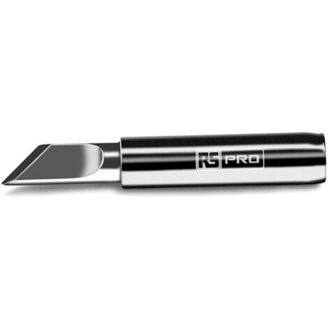 Panne de fer à souder RS PRO RS PRO, Couteau droit, série AT, 2 mm, pour Fers et stations de soudage de RS Pro ( Prix pour 1 )