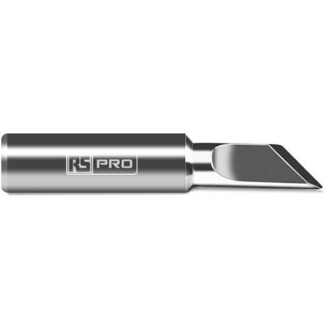 Panne de fer à souder RS PRO RS PRO, Couteau droit, série ST, 4 mm, pour Fer à souder de RS Pro ( Prix pour 1 )