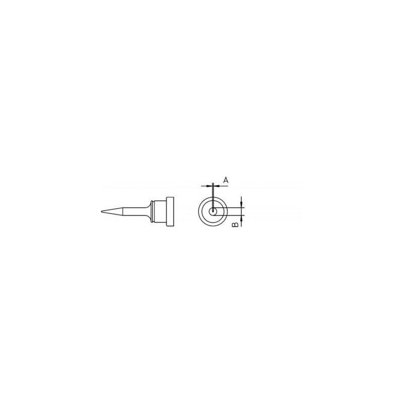 Weller - panne de fer à souder T0054448899 longueur de la panne 15 mm 1 pc(s)