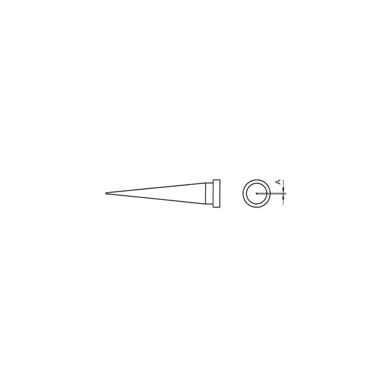 Panne De Fer À Souder Conique Weller T0054448199 Longueur De La Panne 13 Mm 1 Pc(S)