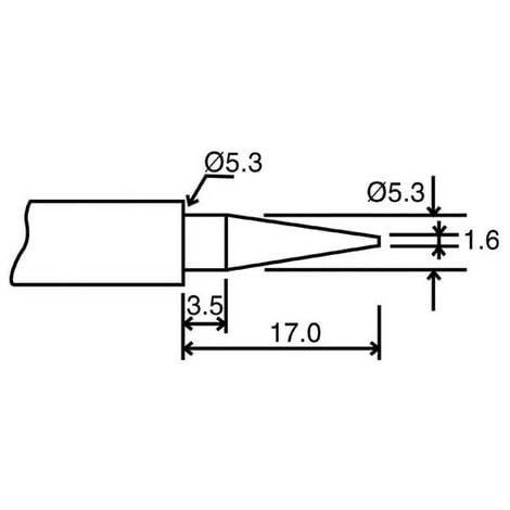 Panne De Rechange Pointe 1 Pour Vtssc10N-20N-30N