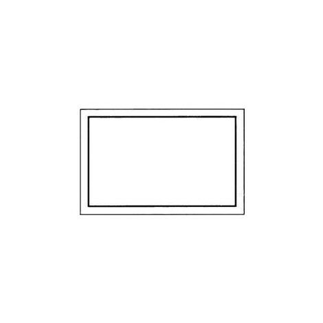Panneau 250x150mm blanc- noir