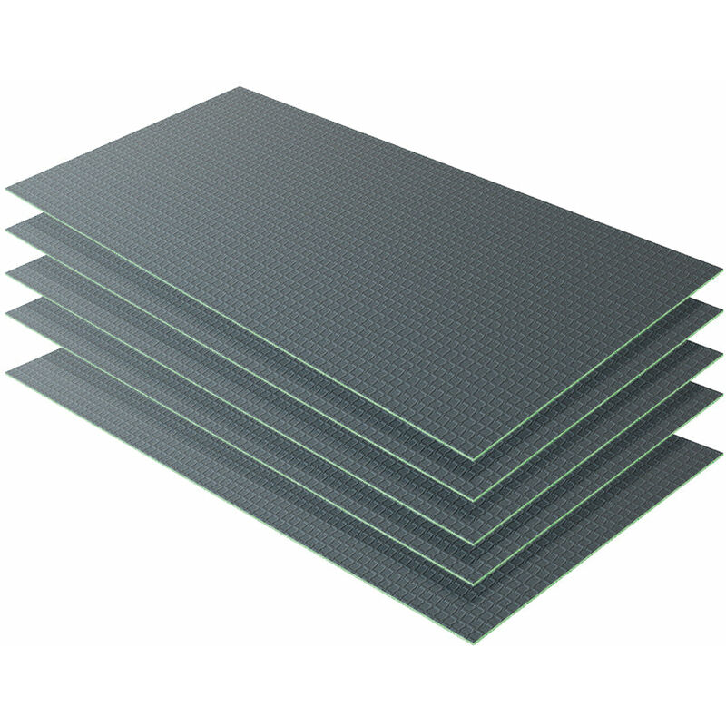 Aica Sanitaire - aica Panneau à carreler 1250x600x6 Pack de 5 Panneau de construction à carreler