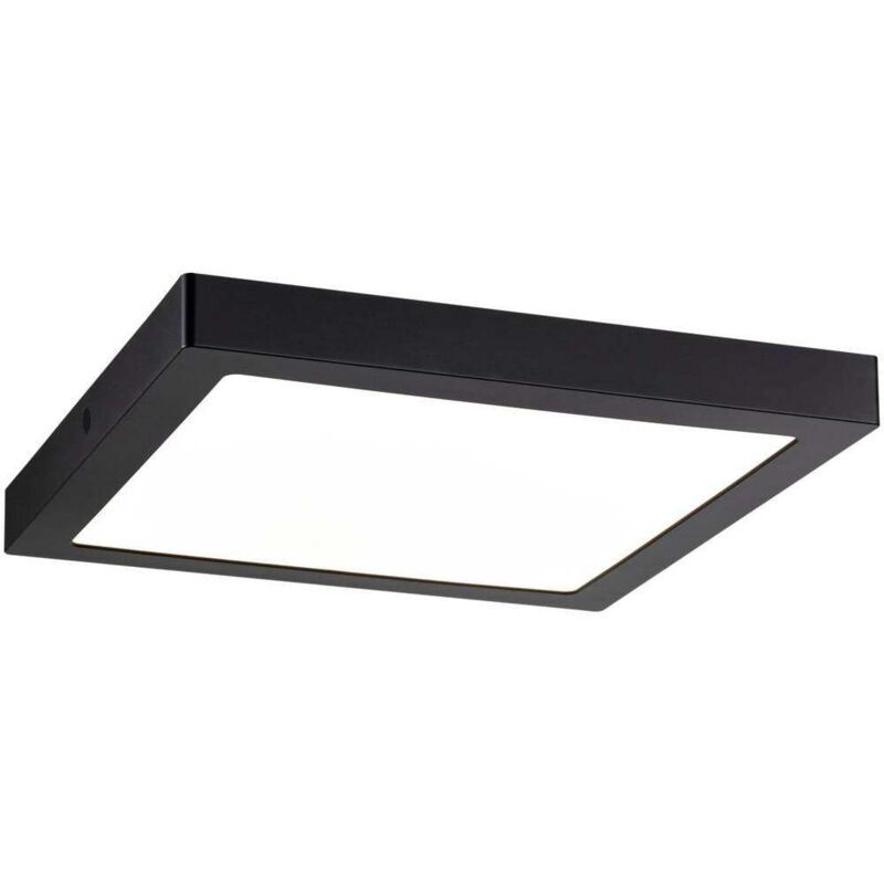 Paulmann - Abia 70985 Panneau à led 22 w blanc chaud noir (mat)