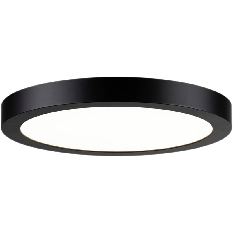 Paulmann - Abia 70984 Panneau à led 22 w blanc chaud noir (mat)