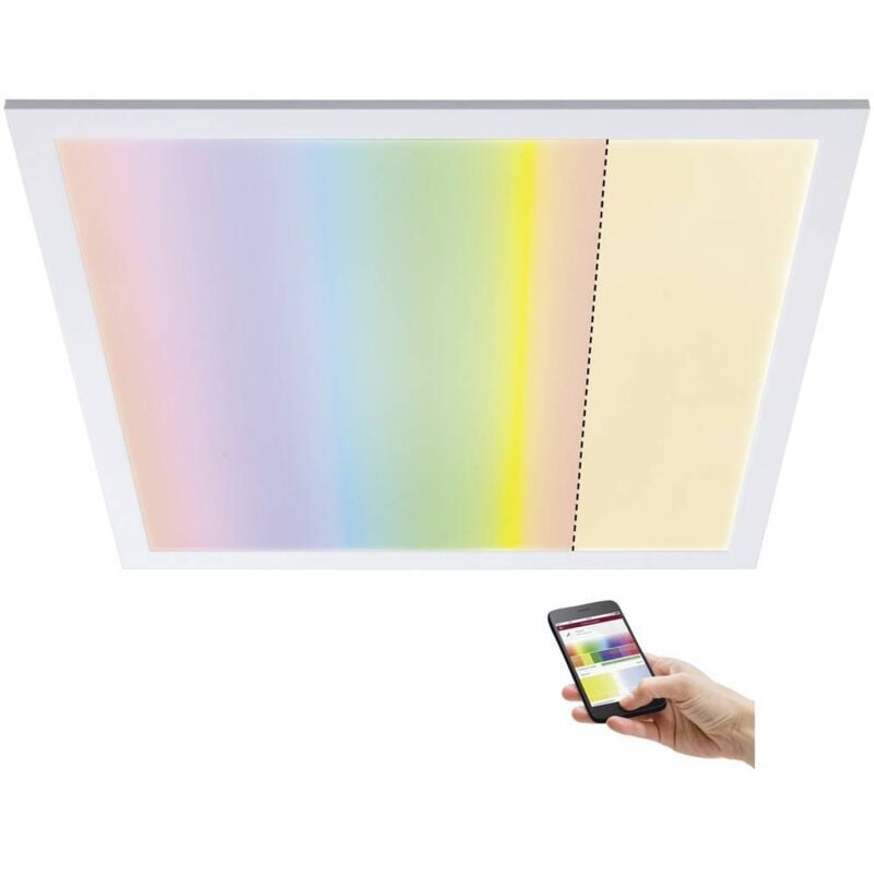 Amaris 79809 Panneau à led 35 w blanc chaud blanc mat - Paulmann