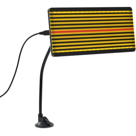 Panneau à lignes LED pour réparation de bosses sans peinture vidaXL