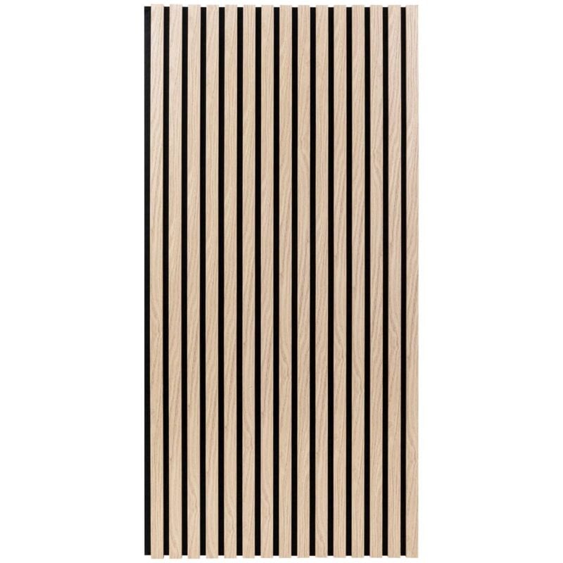 Panneau décoratif mural Colva bois clair 120x60cm Atmosphera créateur d'intérieur