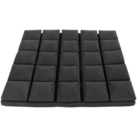 Panneau acoustique en mousse PU haute densité ignifuge pour studio d'enregistrement