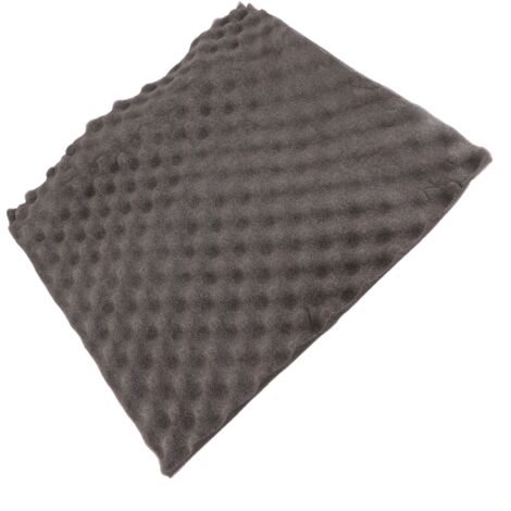 Panneau Acoustique Mousse à Biseau pour Studio, Absorption Sonore, Traitement Acoustique Mur (Noir, 6 Pièces)