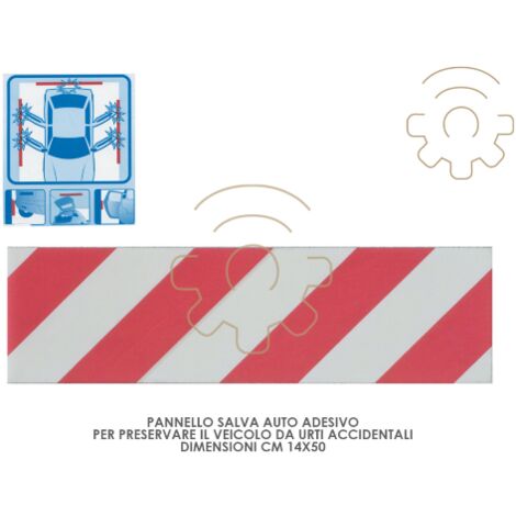 Panneau adhA sif antichoc 14 x 50 cm Geko Box