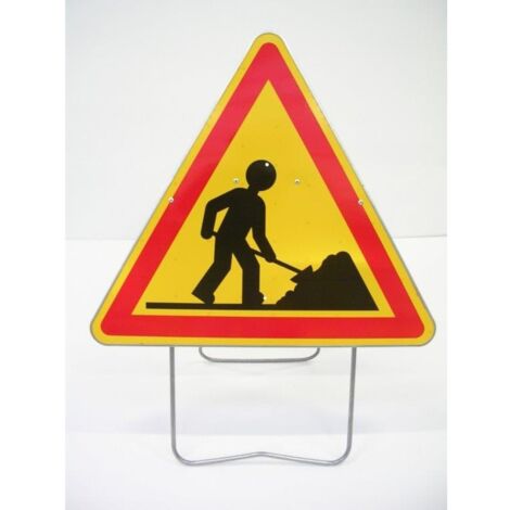PANNEAU AK5 TRAVAUX 700MM T1 NADIA SIGNALISATION - PTRI700GALPS1AK5