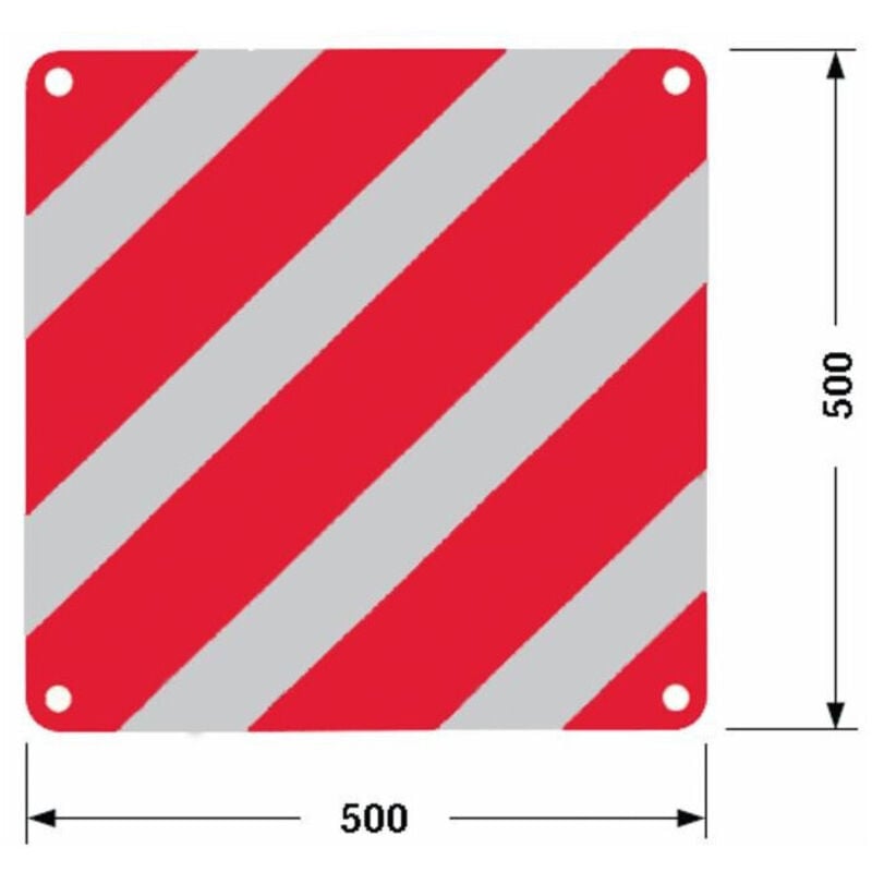 Lem Select - Panneau aluminium réfléchissant hors gabarit 500x500
