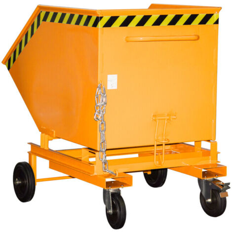 Panneau Bauer Südlohn van KW-ET 600, peint, jaune orangé