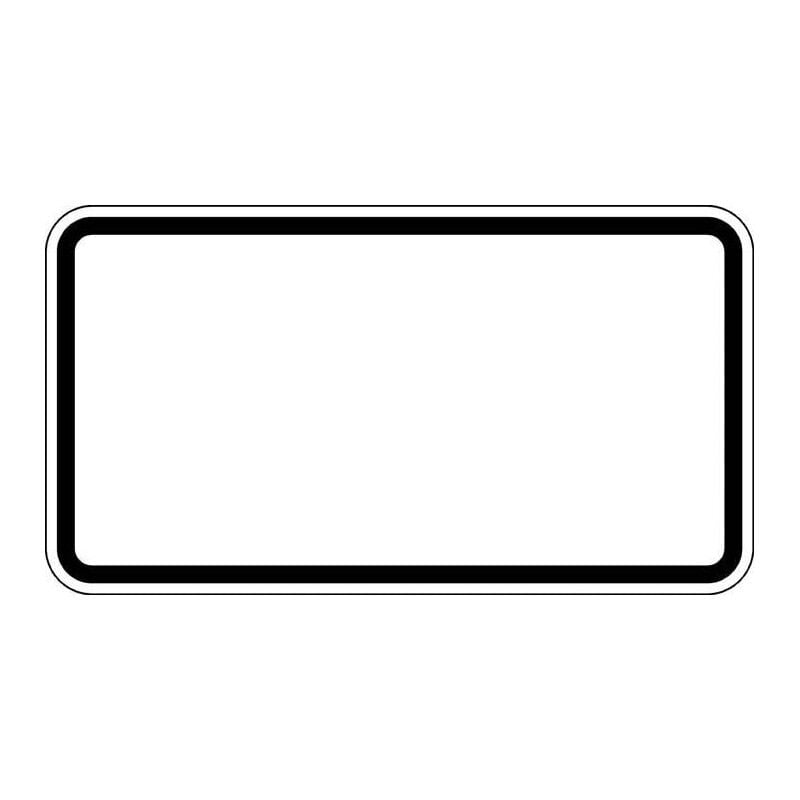 FP - Panneau blanc 231x420mm