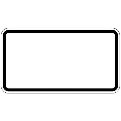 Panneau blanc 231x420mm