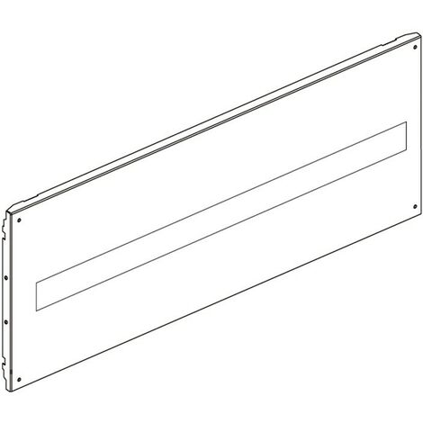 Panneau Bticino avec 4 vis de fixation 36 modules avec fenêtre DIN35 9783/36