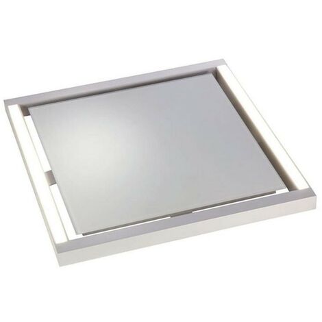 Panneau chauffant avec éclairage 550 W en saillie 575 x 575 x 47 mm