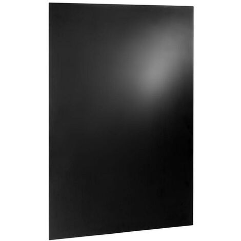 Panneau chauffant mural infrarouge 400 W en saillie 600 x 600 mm noir