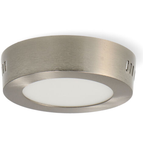 Panneau Circulaire en Surface Nickel 6W CCT - Ledme - LM5537