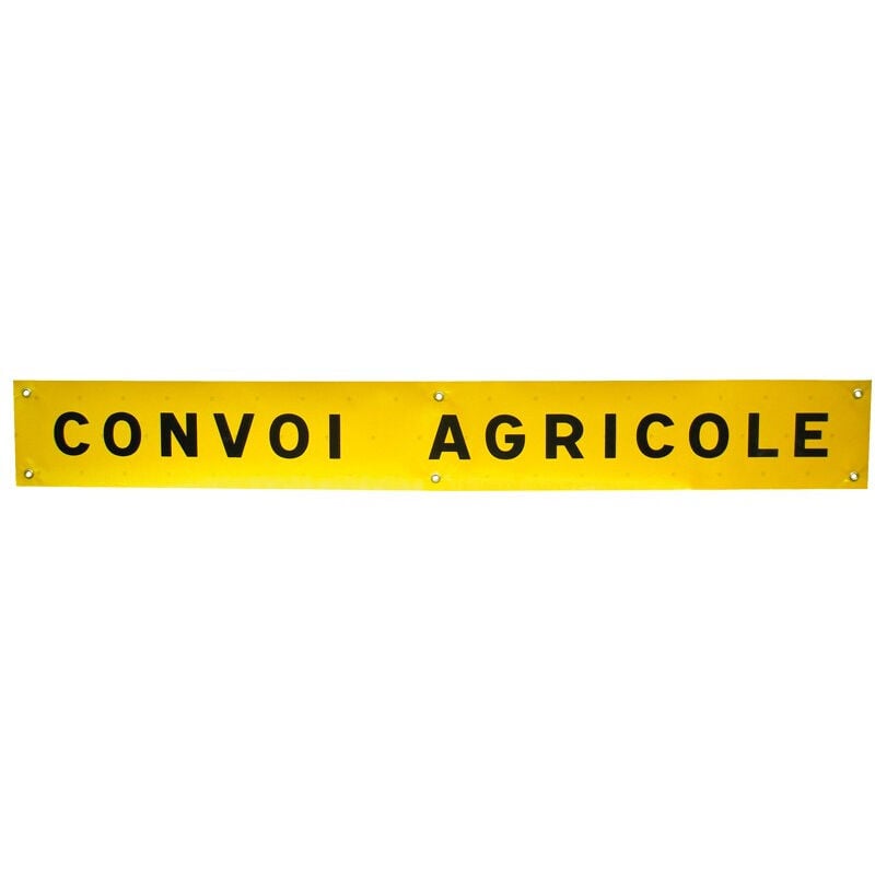 Panneau Convoi Agricole - Tissu - 1900x250 mm