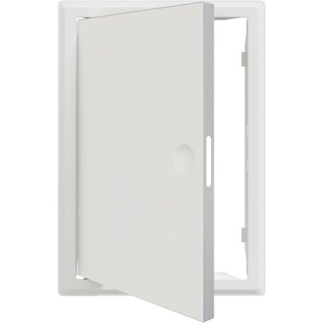 Panneau d'Accès Blanc 20 x 30 cm Acier CFW755767