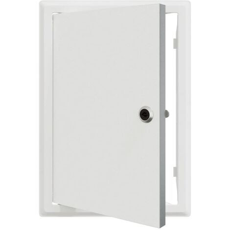 Panneau d'Accès Blanc 20 x 30 cm Acier CFW961053