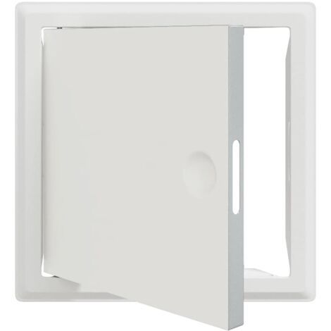 Panneau d'Accès Blanc 30 x 30 cm Acier CFW645578