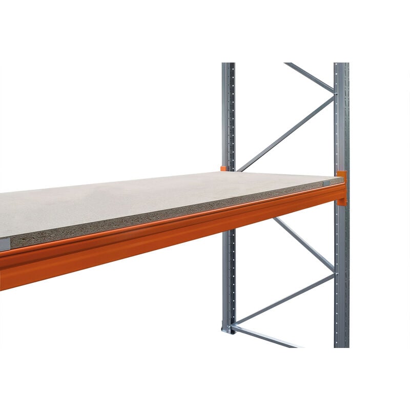 Panneau d'aggloméré Plancher supplémentaire pour slp étagère à palettes système à visser et à enficher Type de bois P4 3,8 cm fort LxP 182.5x110cm
