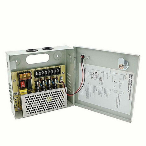 Panneau D'alimentation 12 Volts 4 Canaux Unité De Contrôle 10 A 220 V Cc