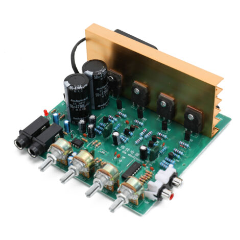 Panneau d'amplificateur Audio de grande puissance DX-2, canal de caisson de basses élevé, double cinéma maison DC18V-24V, fournitures de travaux manuels