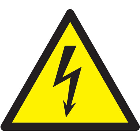 PANNEAU DANGER ADHÉSIF , ÉLECTRICITÉ 100X100X100MM TALIAPLAST - 729932