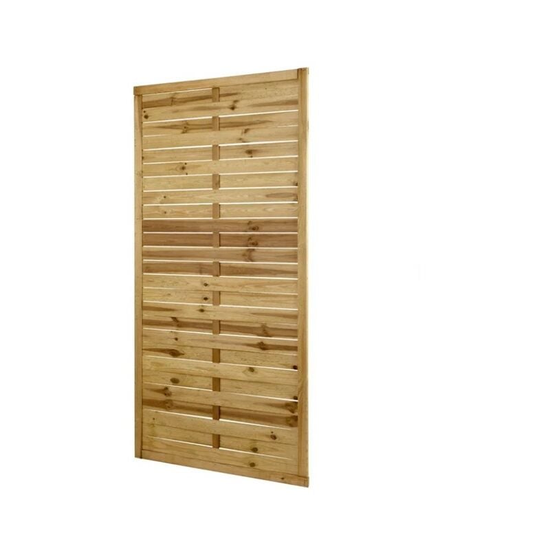 Suinga - Panneau décoratif droit en bois 90 x 180 cm