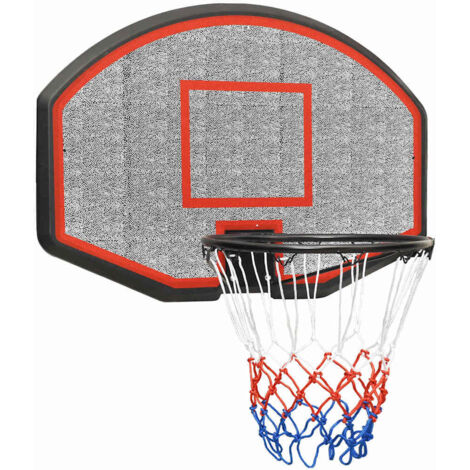 Panneau de basket-ball Noir 71x45x2 cm Polyéthylène CFW46812