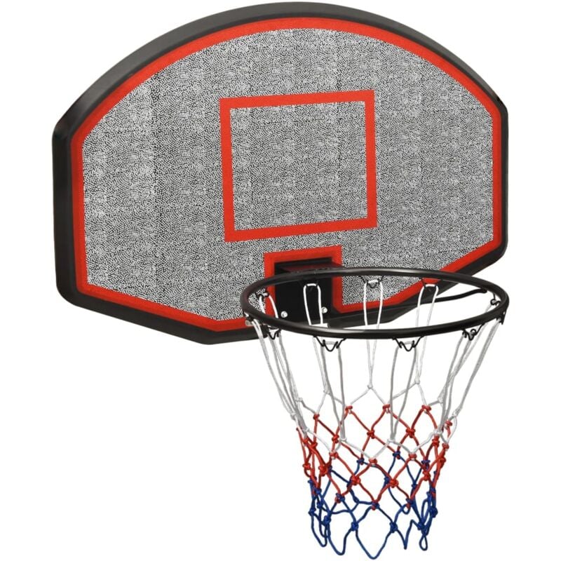 Vidaxl - Panneau de basket-ball Noir 90x60x2 cm Polyéthylène