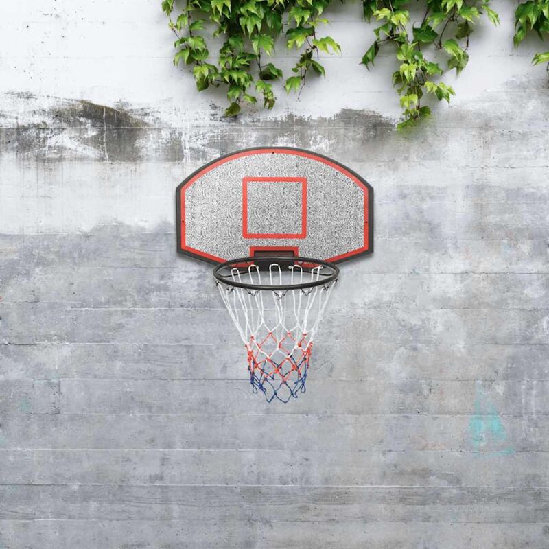 Vidaxl - Panneau de basket-ball Noir 71x45x2 cm Polyéthylène