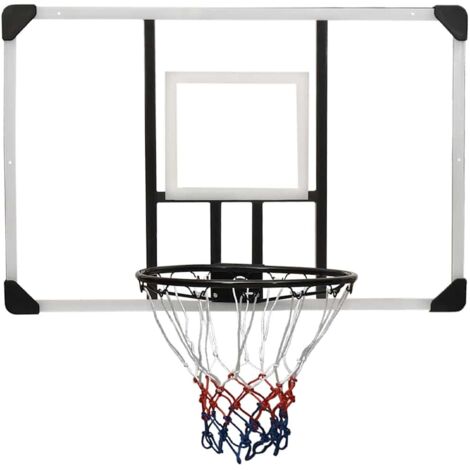 Panneau de basket-ball Transparent 106x69x3 cm Polycarbonate CFW27310