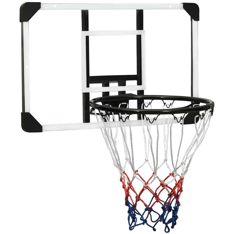 Panneau de basket ball Transparent 71x45x2,5 cm Polycarbonate