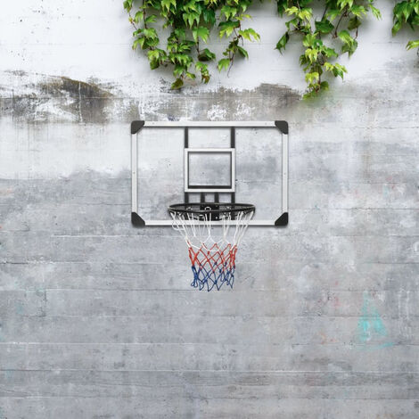 Panier de basket mural KEMBA noir - L112 x l3,5 x H72,5 cm