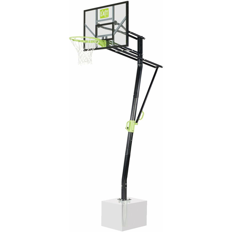 Panneau de basket exit Galaxy pour fixation au sol - vert/noir