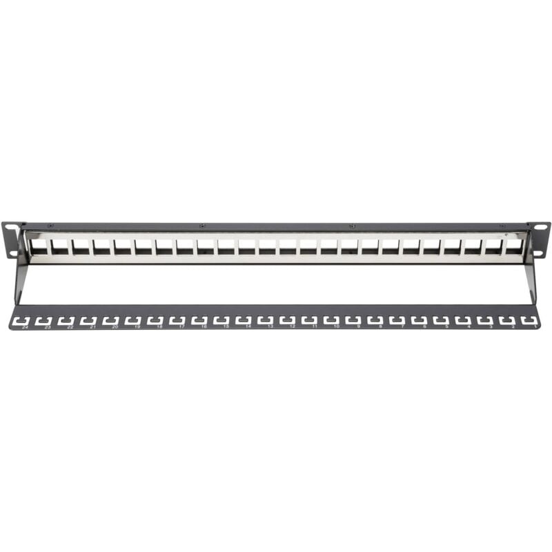 Panneau de brassage 24 ports Digitus DN-91411 non équipé 1 uh W966391