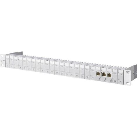 Panneau de brassage 24 ports Metz Connect 130920-E CAT 6a 1 UH R42476
