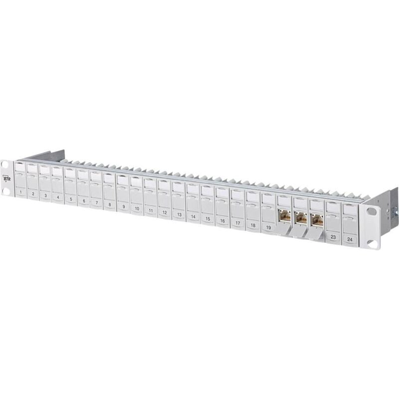 Panneau de brassage 24 ports Metz Connect 130B11P0-E CAT 6a 1 UH Y606311