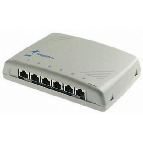 Panneau de brassage 6 ports Telegärtner 100006987 CAT 6 Q014821