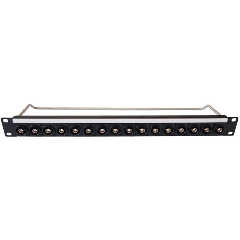 Panneau de brassage BNC Rack à ressort 16 Ports, Hauteur 1U ( Prix pour 1 )