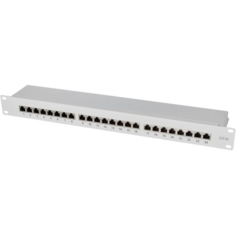 ETT - LogiLink NP0060 24 ports Panneau de brassage 483 mm (19') cat 6a 1 uh Y258342