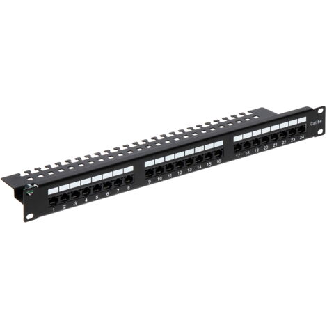 Panneau de brassage UTP 24 ports pour armoire rack 19&quot PP-24/RJ-C