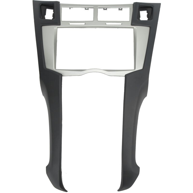 Sjlerst - Panneau de cadre de Radio de tableau de bord stéréo de voiture 2Din, remplacement pour Yaris Vitz Platz 2005 – 2011