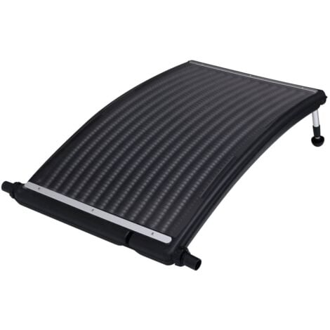 Panneau de chauffage solaire de piscine courbé 110x65 cm
